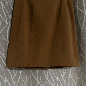 Express Brown Mini Skirt